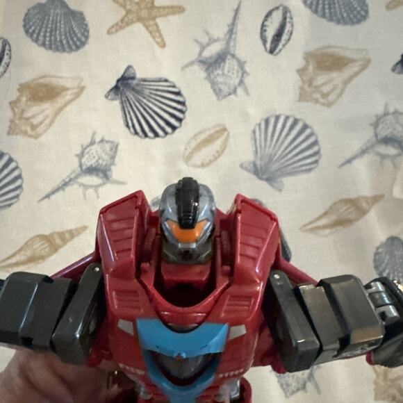 VINTAGE HAP-P-KID TRANSFORMER JET FIGHTER ROBOT - Picture 6 of 8